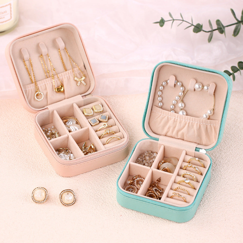 Personalisierte Geburtsblumen-Schmuckschatulle, personalisierter Schmuck-Organizer, Aufbewahrungsgeschenk fĂĽr Sie