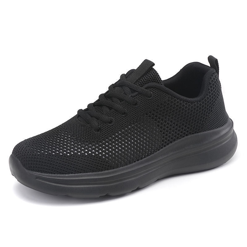 Hollow out breathable mesh casual sports shoes for women with soft soles lightweight running mesh shoes shoes